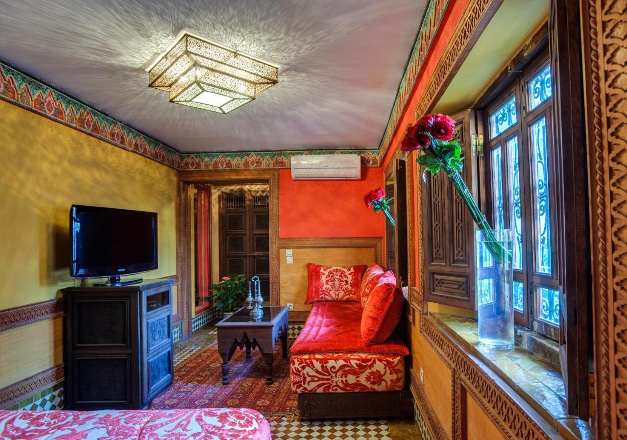 Riad La Maison Verte Фес Стая снимка