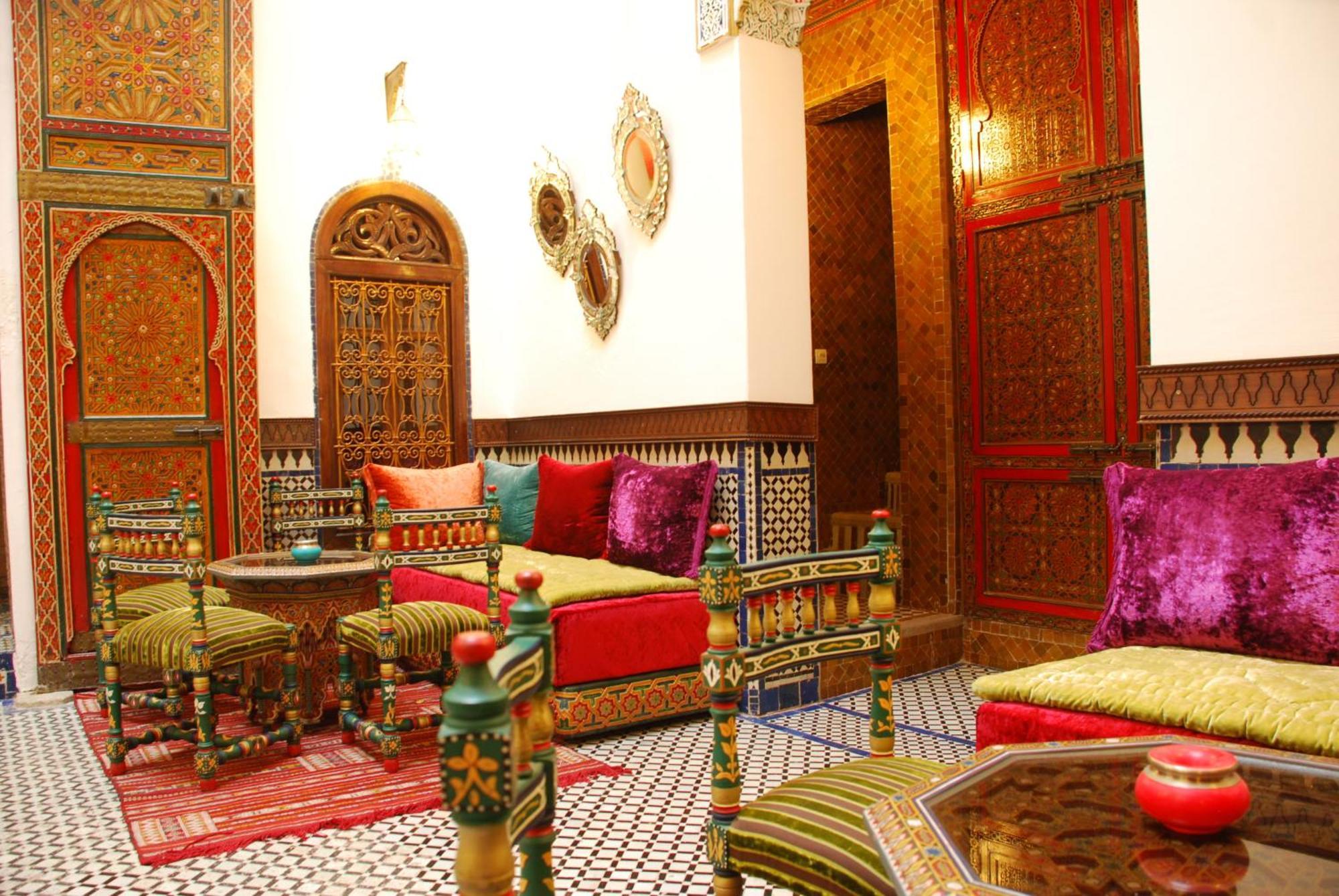 Riad La Maison Verte Фес Екстериор снимка