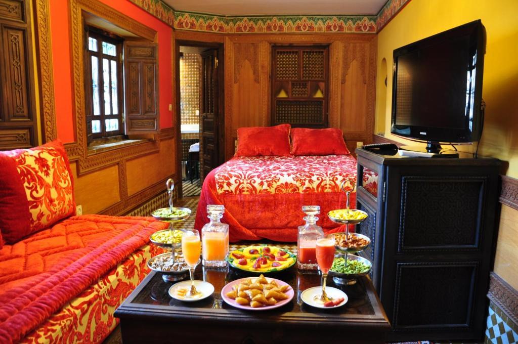 Riad La Maison Verte Фес Стая снимка