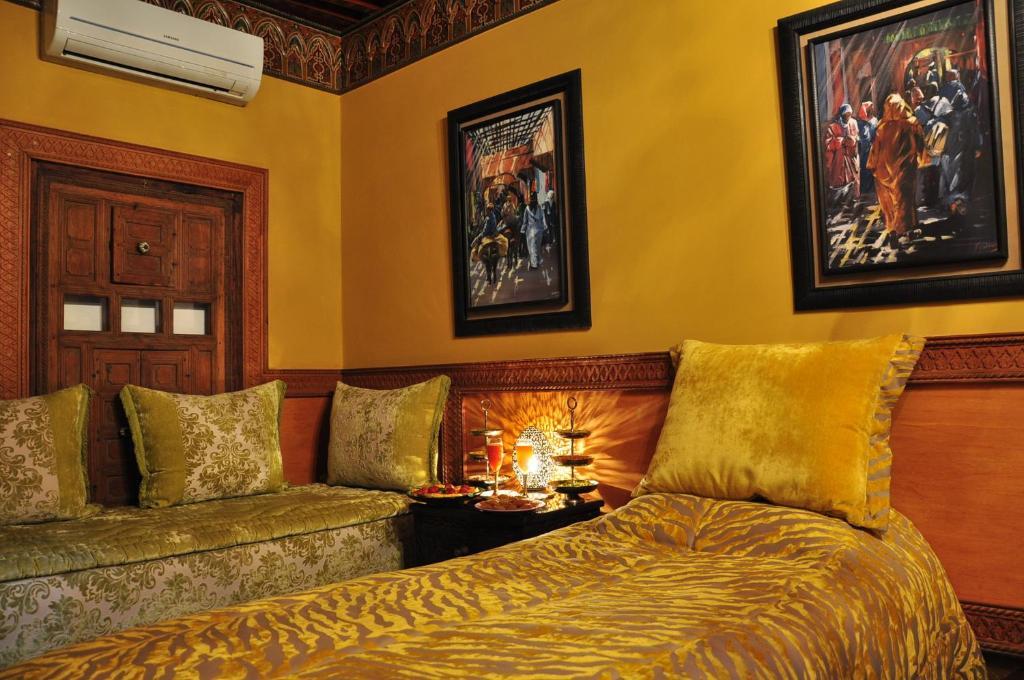 Riad La Maison Verte Фес Стая снимка