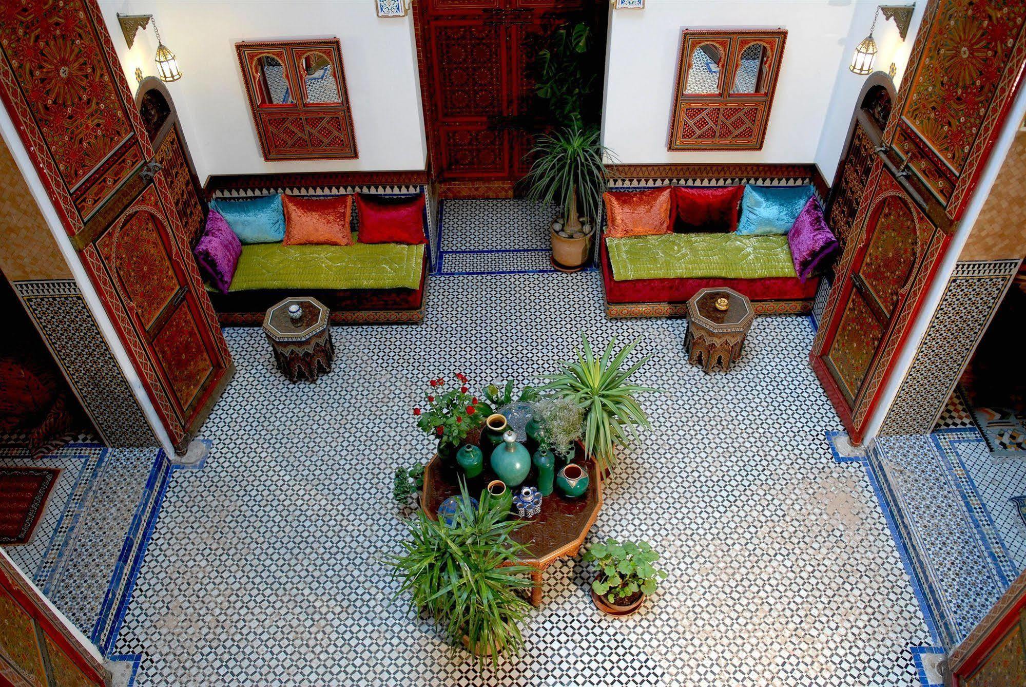 Riad La Maison Verte Фес Екстериор снимка