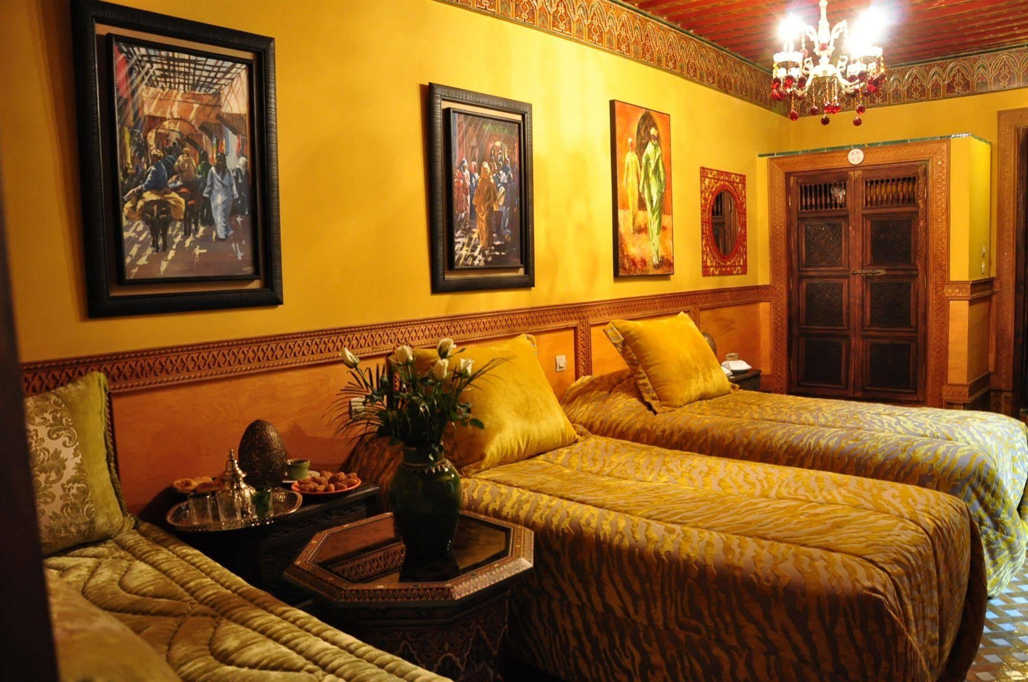 Riad La Maison Verte Фес Екстериор снимка